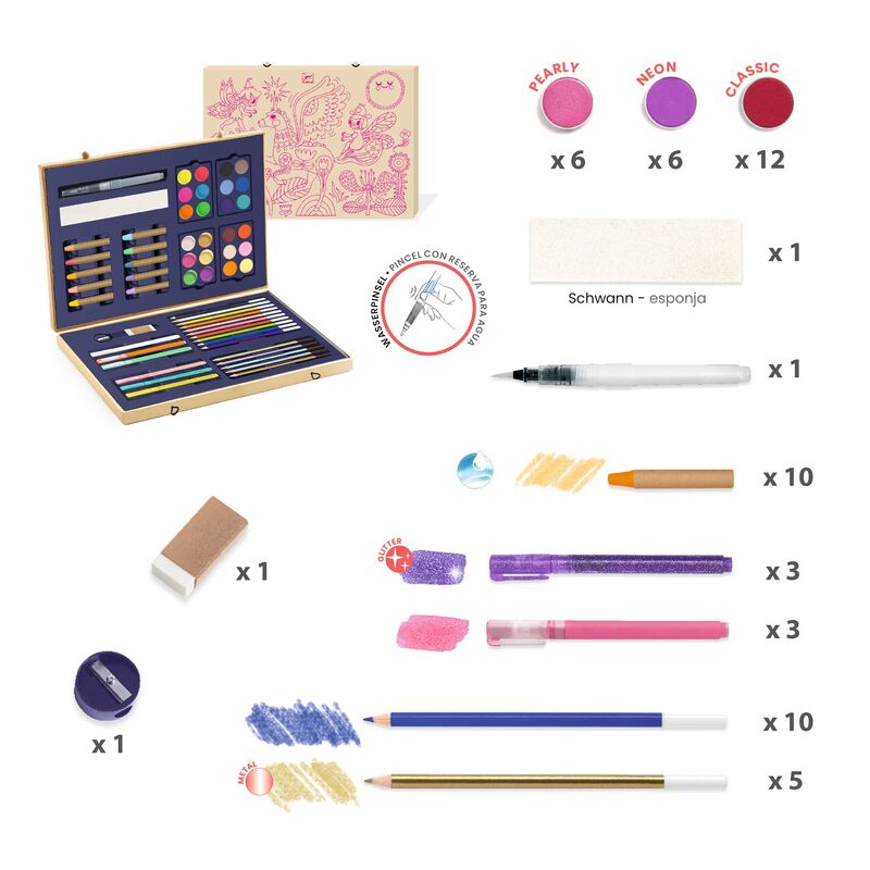 Djeco - Sparkling Art Box