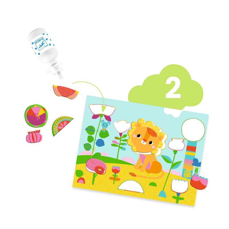 Djeco - The Mouse and His Friends Multi Craft Kit
