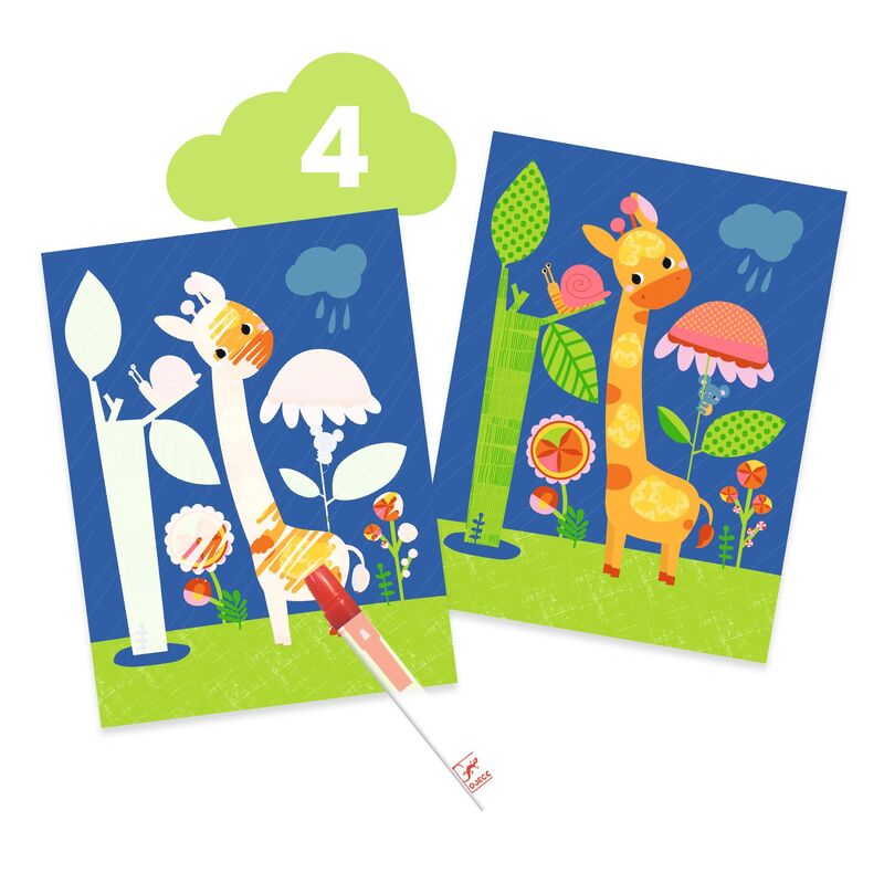 Djeco - The Mouse and His Friends Multi Craft Kit