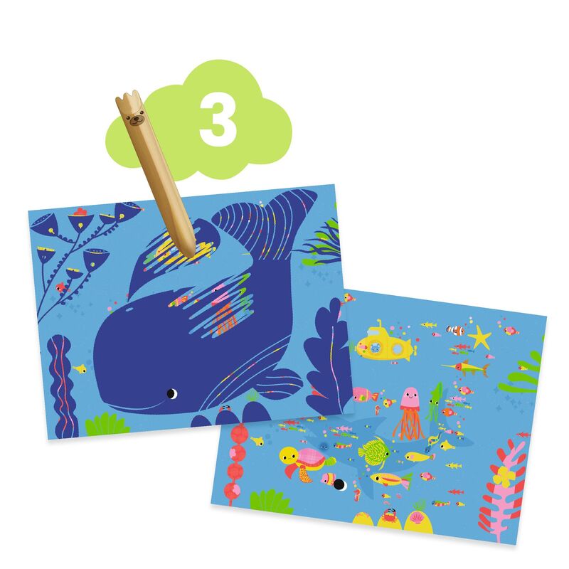 Djeco - The Mouse and His Friends Multi Craft Kit