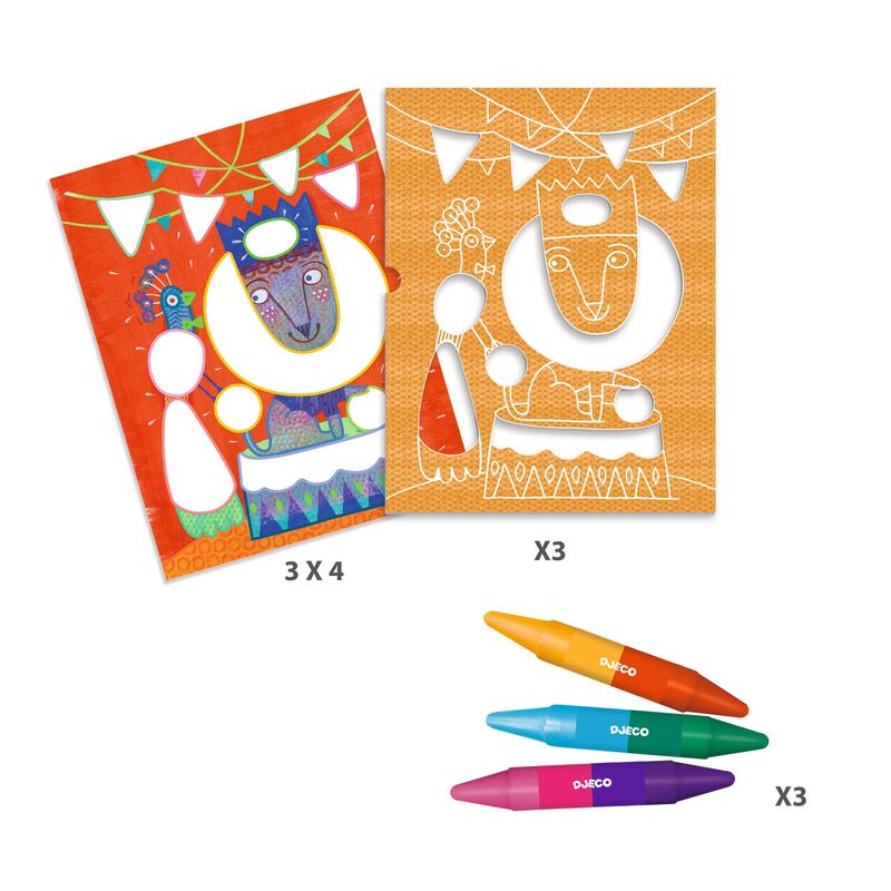Djeco - Tightrope Walking Colouring – Childplay Melbourne