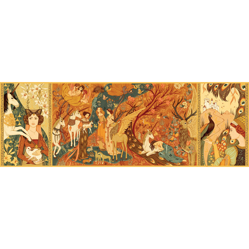 Djeco - Unicorn Garden 500 Piece Puzzle