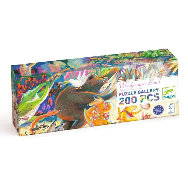 Djeco - Woods Music Band 200 Piece Puzzle