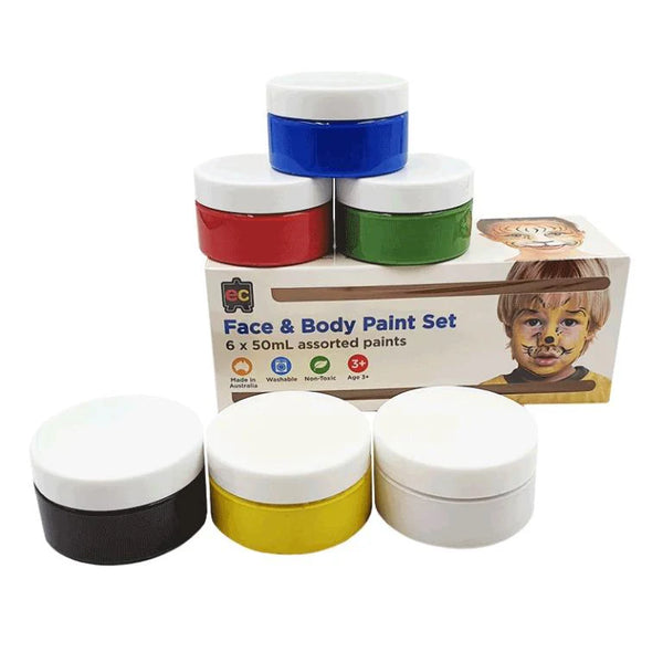 EC - Face & Body Paint Set 6x50ml