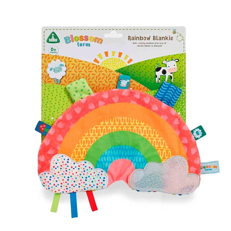 ELC - Blossom Farm Rainbow Taggie Blankie