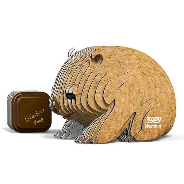 Eugy 3D Puzzle Wombat