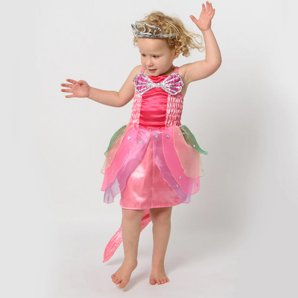Fairy Girls Aqua Mermaid Dress Pink Childplay Melbourne