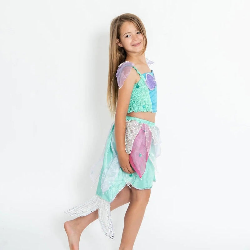 Fairy Girls - Pearl Mermaid Top & Skirt