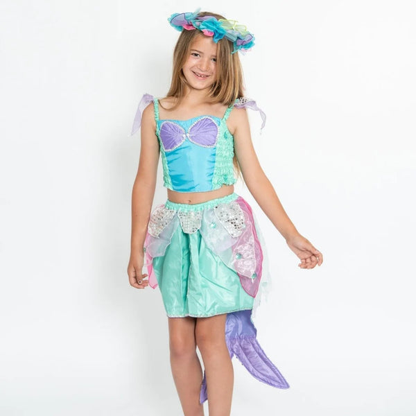 Fairy Girls - Pearl Mermaid Top & Skirt