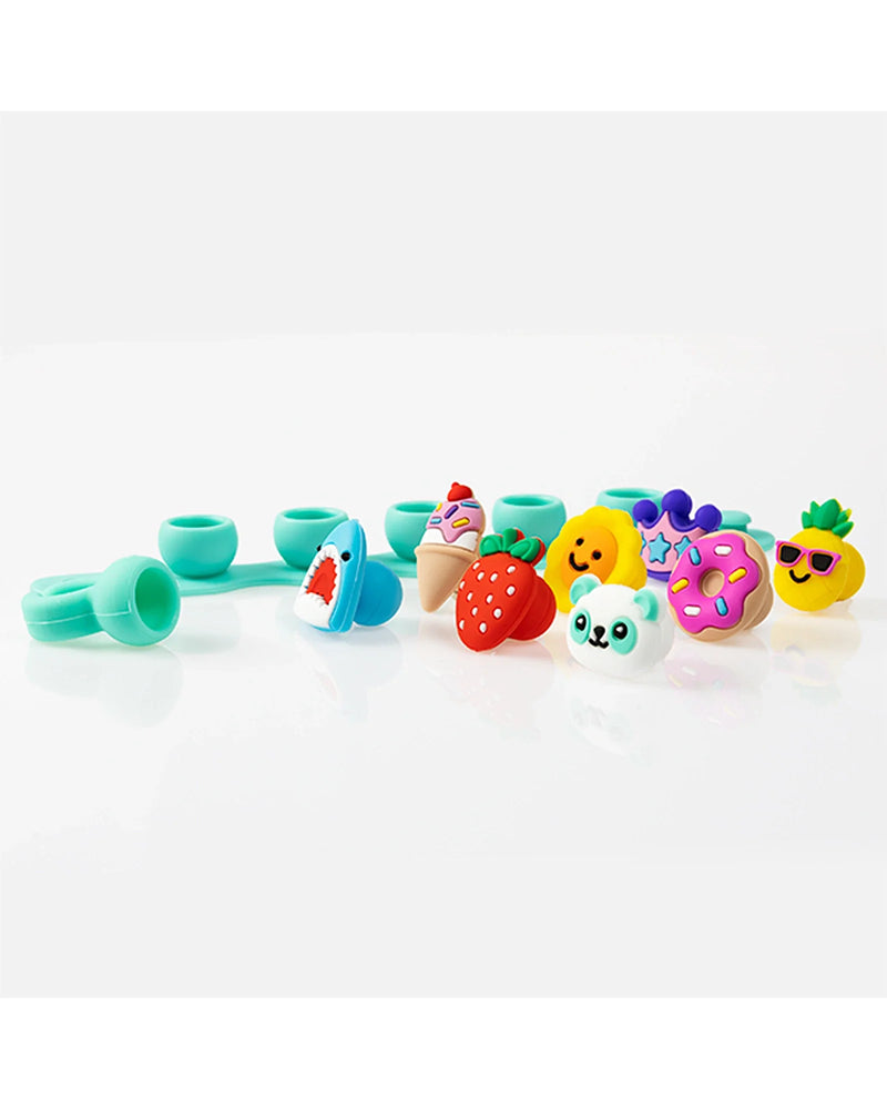 Fat Brain Toys - Plip Charms Teal Bracelet