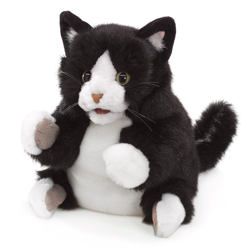 Folkmanis - Tuxedo Kitten Hand Puppet