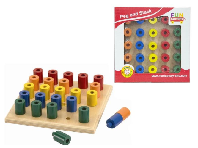 Fun Factory - Wooden Peg and Stack