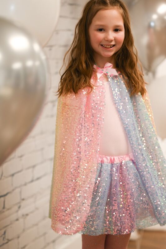 Great Pretenders - Ombré Sequins Cape