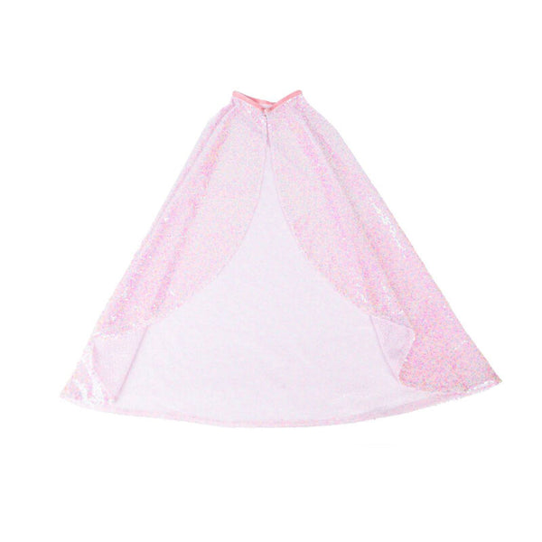 Great Pretenders - Pink Sequin Twirl Cape Size 4 - 6