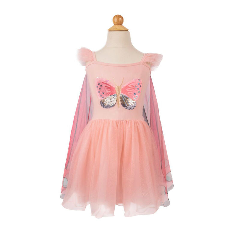 Great Pretenders - Sequins Secret Butterfly Twirl Dress with Wings 5-6