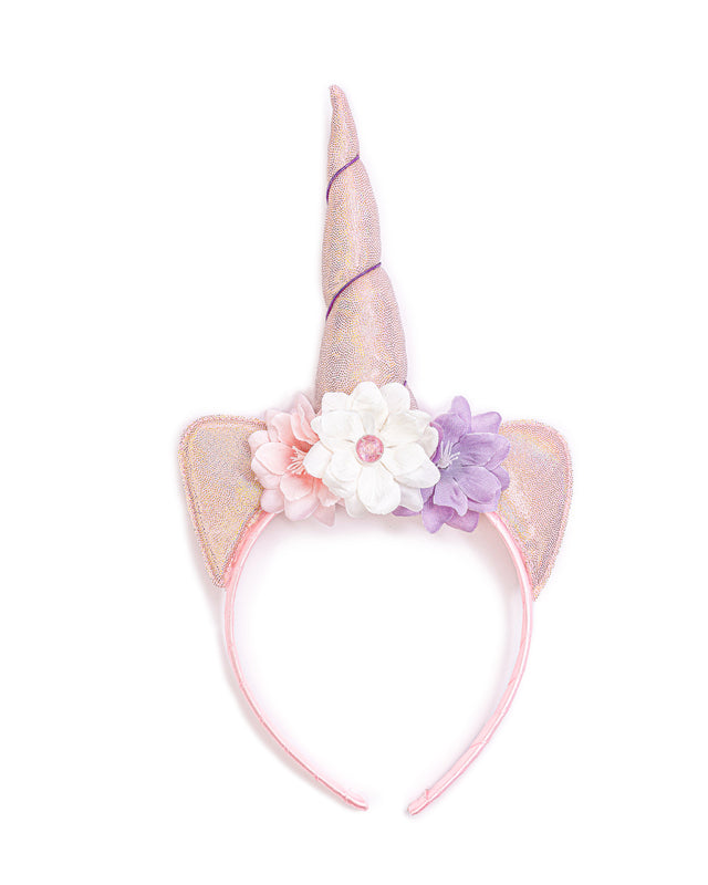 Great Pretenders - Pink Shimmer Unicorn Dress & Headband 3-4 years