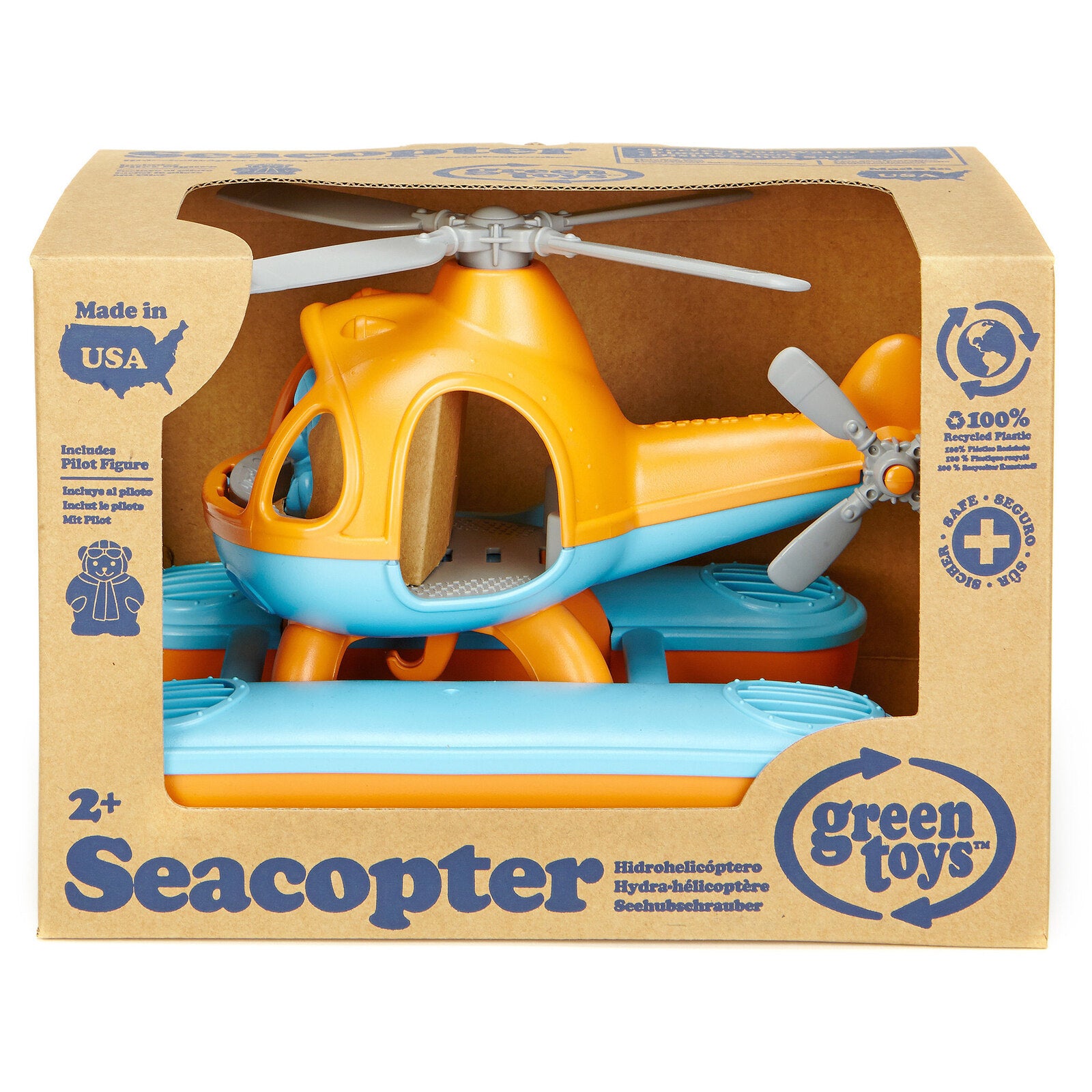 Bath Toys Green Toys Sea Copter Childplay Toy Shop Melbourne Childplay Melbourne