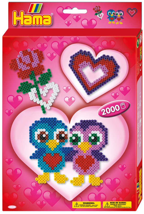 Hama Beads - Gift Box Love