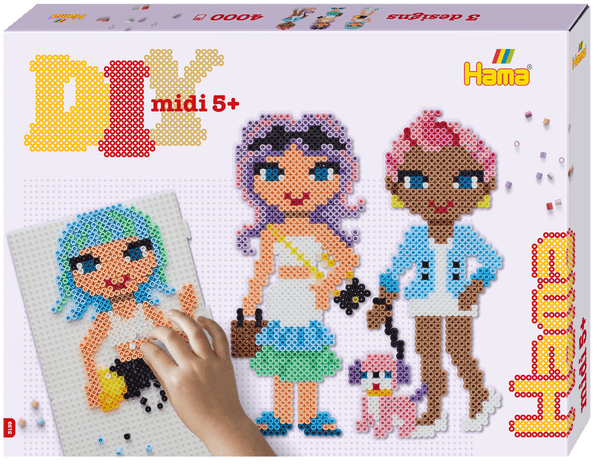 Hama Beads - Gift Box Fashion Girls