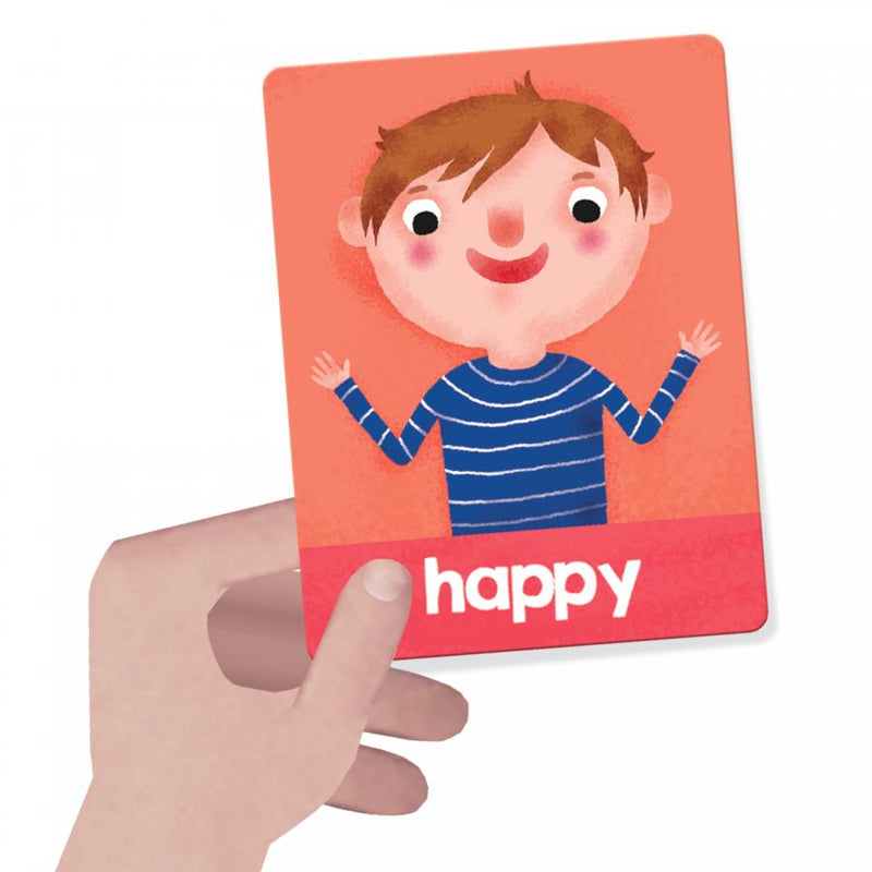 Headu - Emotions and Actions Montessori Flashcards
