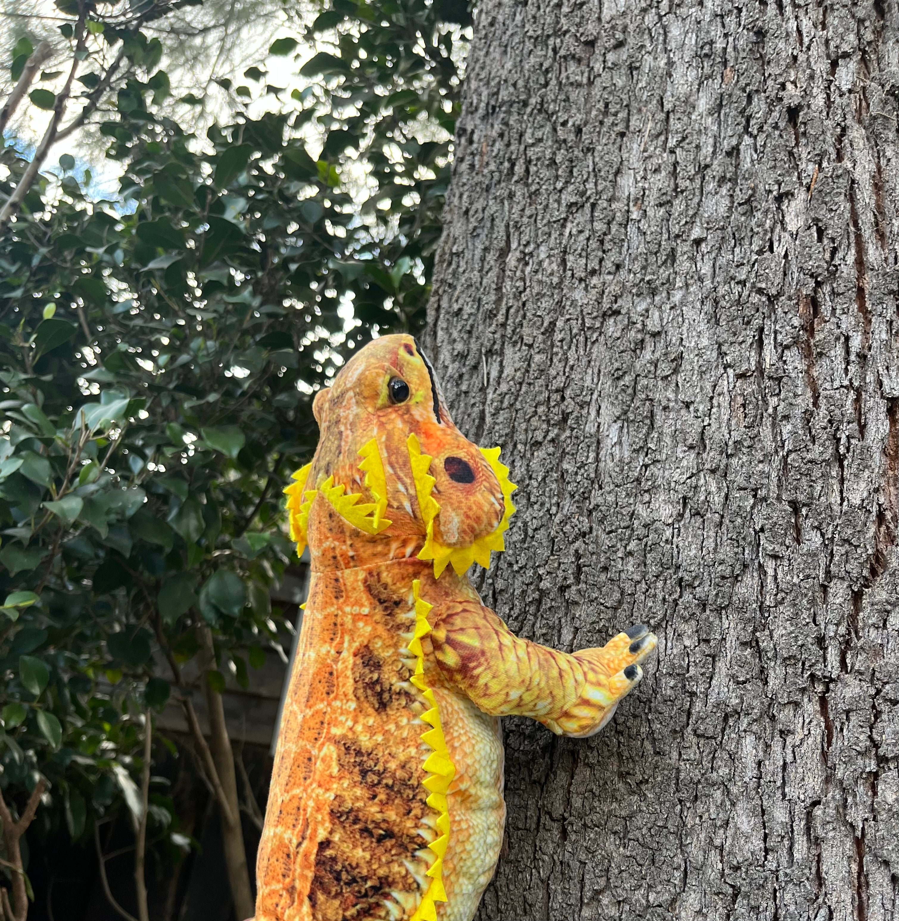 Huggable Toys Kambera Bearded Dragon Soft Toy Childplay Melbourne