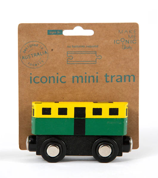 Make Me Iconic - Mini Wooden Melbourne Tram