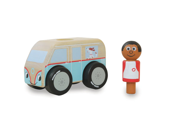 Indigo Jamm - Mini Colin Campervan & Joe