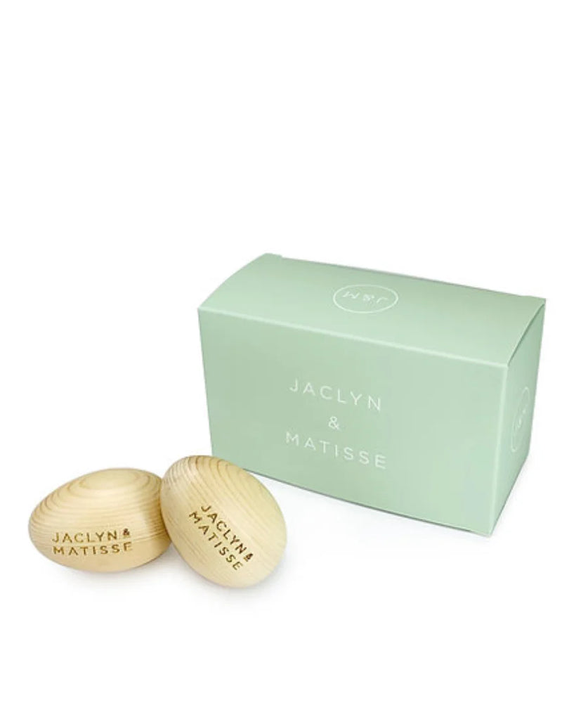 Jaclyn & Matisse - Wooden Egg Shaker Pair