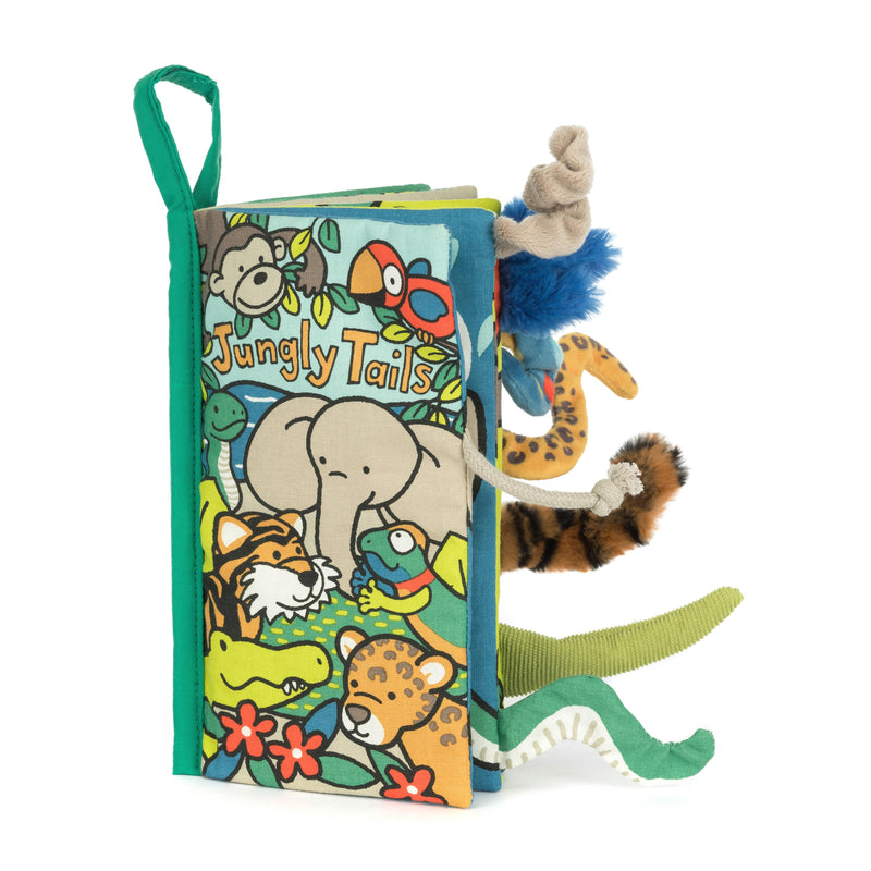 Jellycat - Jungly Tails Soft Book