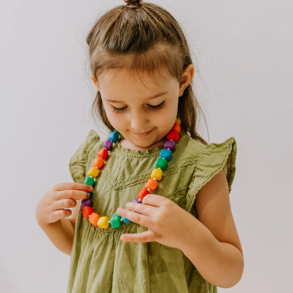 Jellystone - Princess and the Pea Necklace, Rainbow