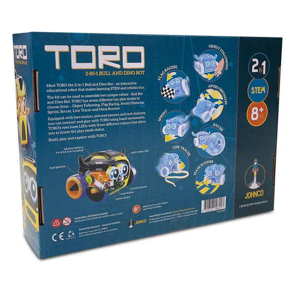 Johnco - Toro 2-in-1 Bull & Dinobot
