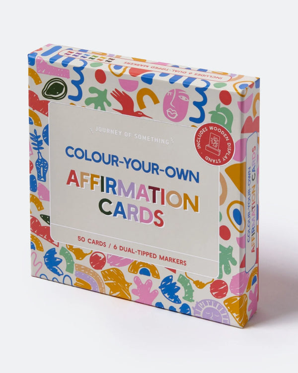 Journey of Something - Colour Your Own Affirmation Cards