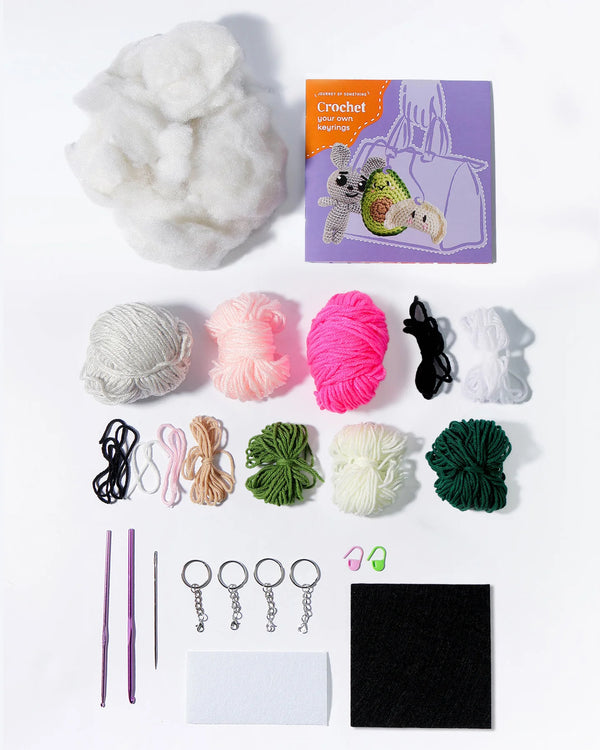 Journey of Something - Crochet Your Own Key Rings