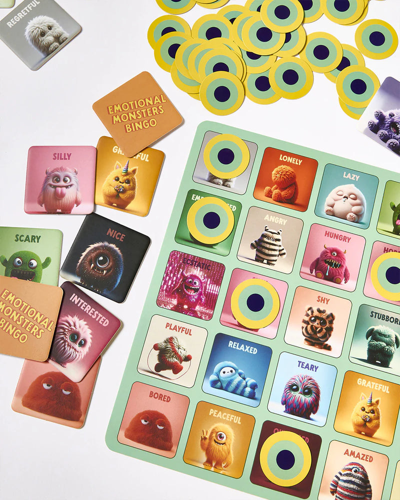 Journey of Something - Emotional Monsters Bingo