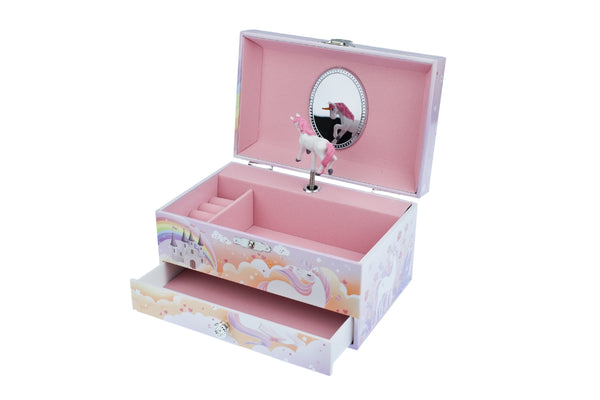 Kaper Kidz - Rainbow Unicorn Heirloom Music Box