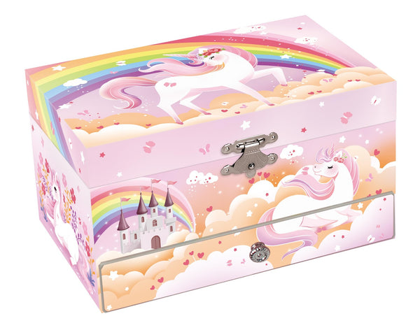 Kaper Kidz - Rainbow Unicorn Heirloom Music Box