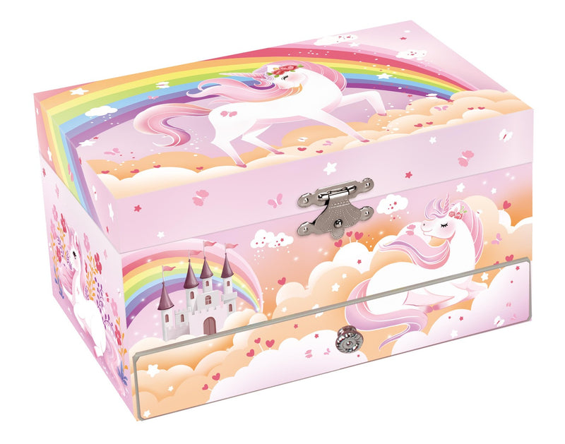 Kaper Kidz - Rainbow Unicorn Heirloom Music Box