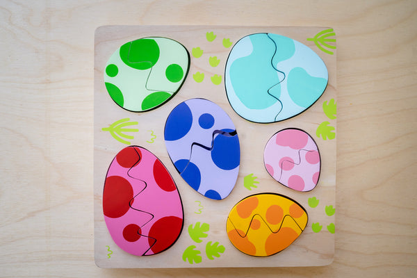 Kiddie Connect - Egg and Dino Puzzle