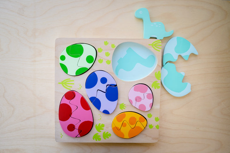 Kiddie Connect - Egg and Dino Puzzle