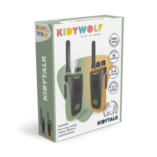 Kidywolf - Long Range Walkie-Talkies
