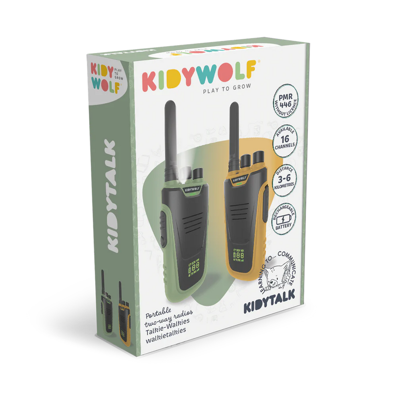 Kidywolf - Long Range Walkie-Talkies