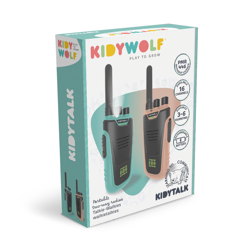 Kidywolf - Long Range Walkie-Talkies