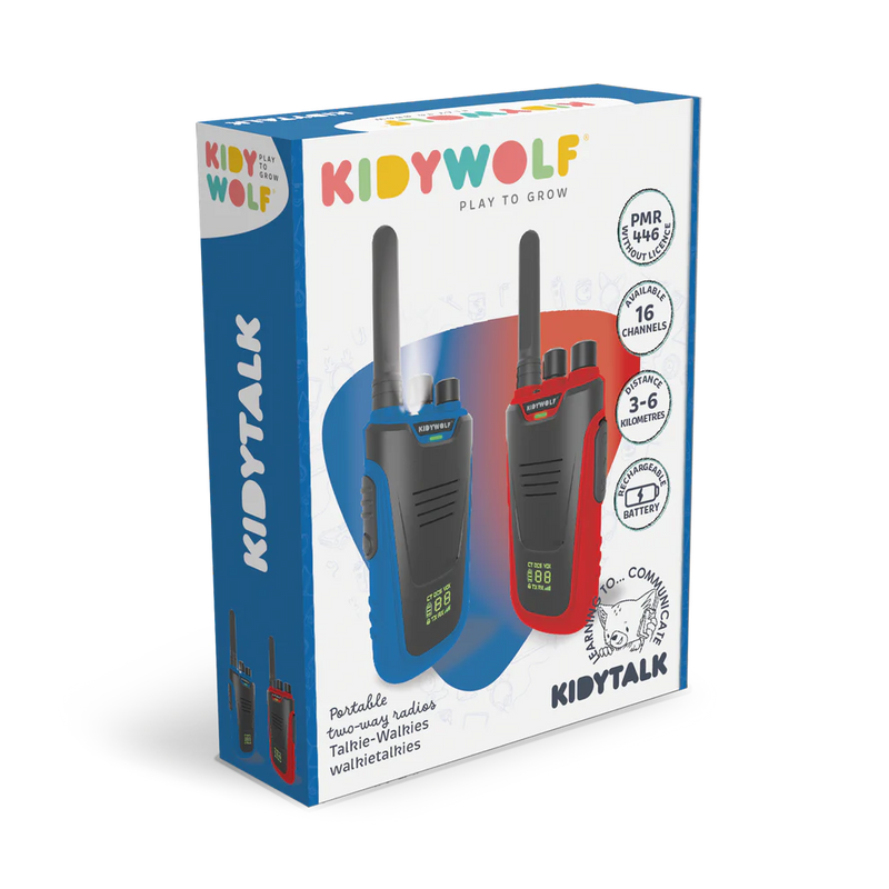 Kidywolf - Long Range Walkie-Talkies