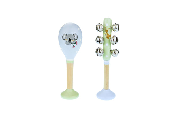 Koala Dream - Bush Maraca & Bell Stick Music Set