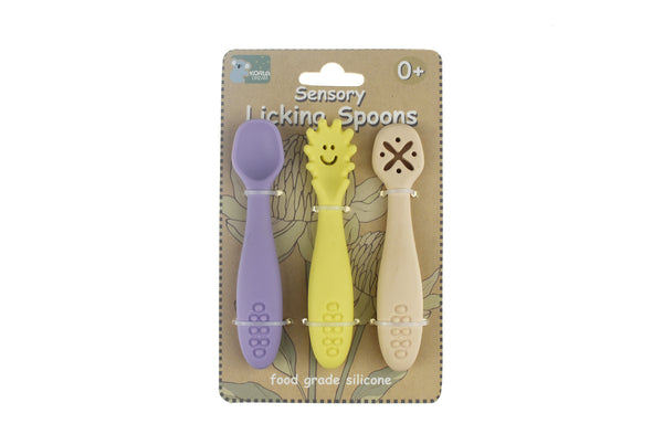 Koala Dream - Sensory Licking Spoons, Multicolour
