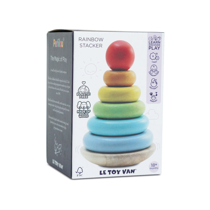 Le Toy Van Rainbow Stacking Tower