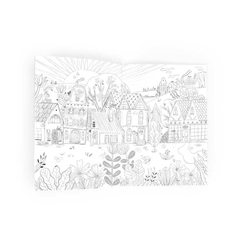 Moulin Roty - Les Minouchkas Colouring Book
