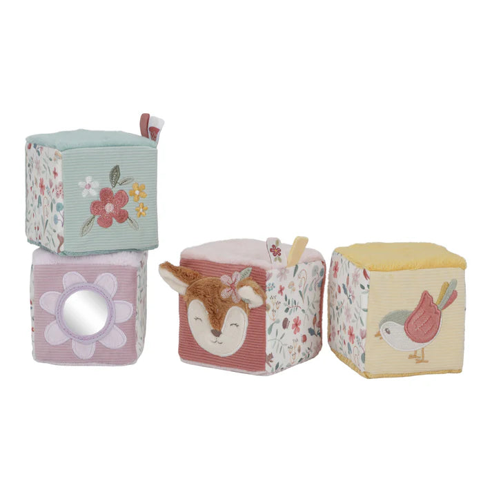 Little Dutch - Fairy Garden Soft Cubes Set