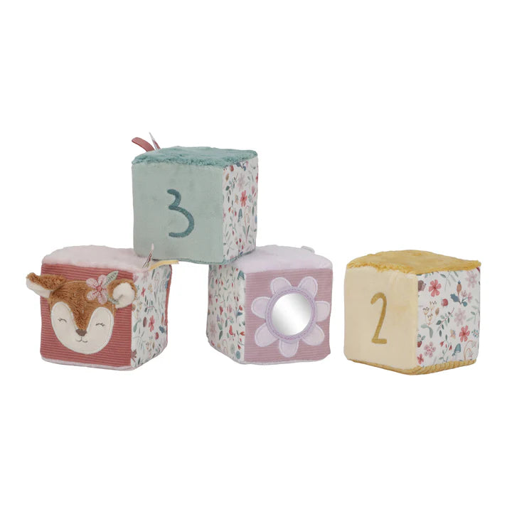 Little Dutch - Fairy Garden Soft Cubes Set