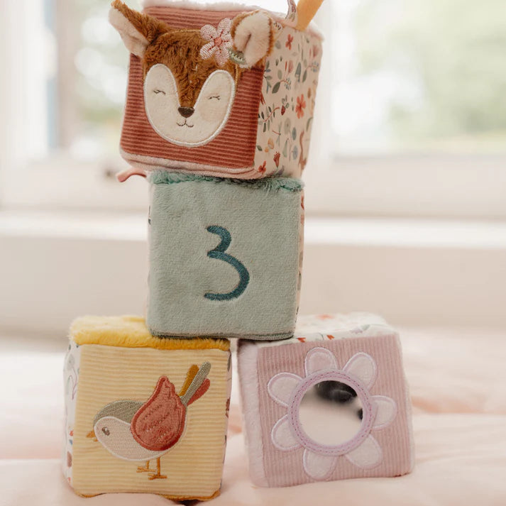 Little Dutch - Fairy Garden Soft Cubes Set